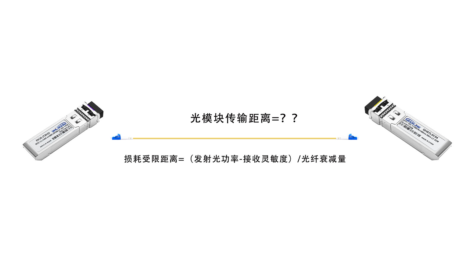 光模块的传输距离如何得出？